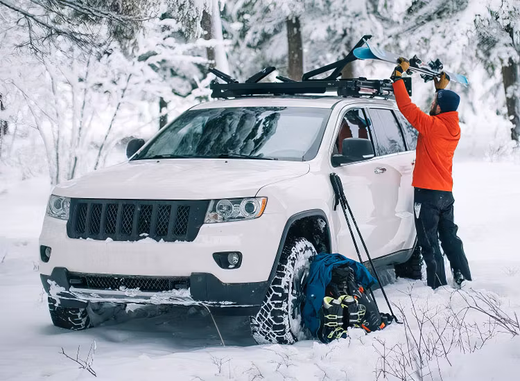 Lasthållare Front Runner för Skidor/Snowboard/Fiskespön