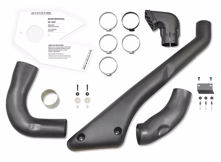 Snorkel EC godkänd Mercedes Sprinter W906 / VW Crafter 2006 - 2018