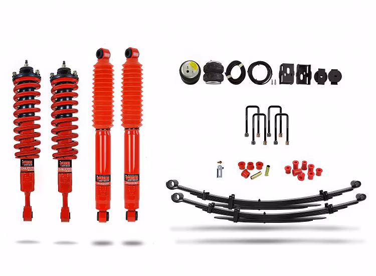 Pedders höjningssats inkl. luftfjädring HD Level 2 40mm Toyota Hilux 2015+