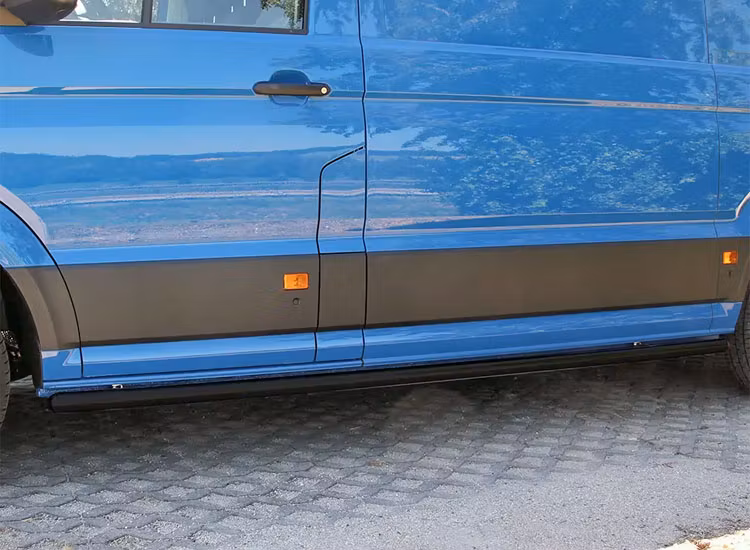 Sidorör Svarta VW Crafter / MAN TGE 2017+