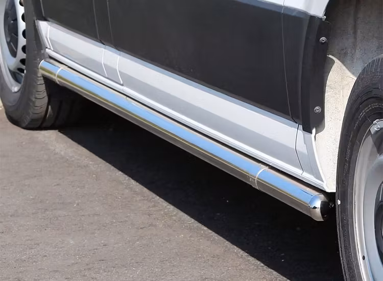 Sidorör rostfria VW Crafter / MAN TGE 2017+