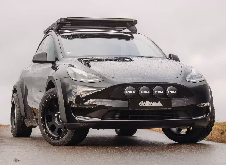 Höjningssats Delta 4X4 35mm Tesla model 3 / Model Y 2017+