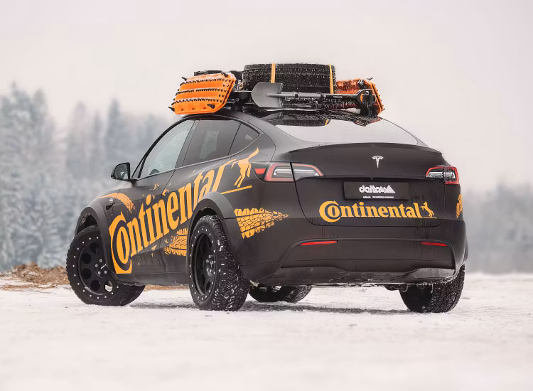 Höjningssats Delta 4X4 35mm Tesla model 3 / Model Y 2017+