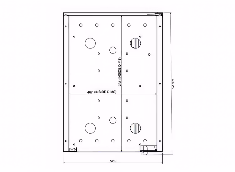 Front Runner lastsläde med skärbräda för Dometic kylbox 55L