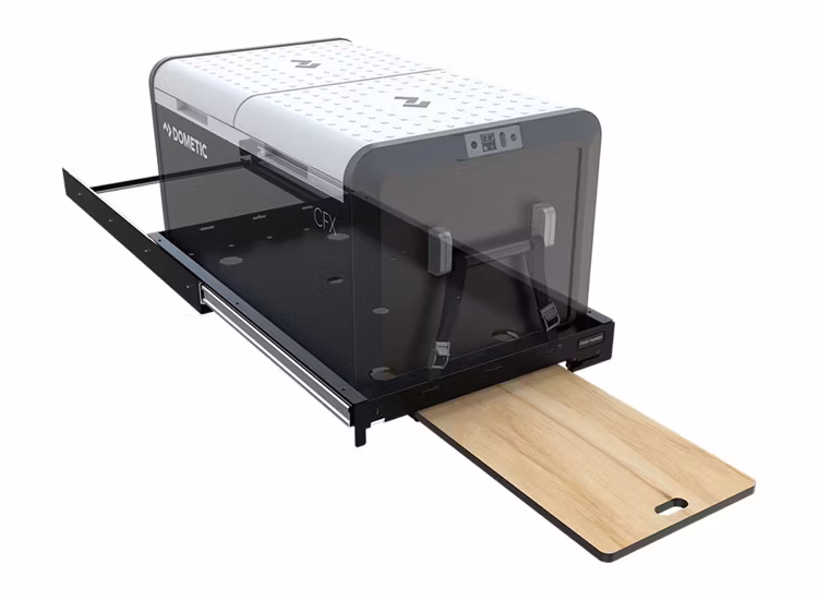 Front Runner lastsläde med skärbräda för Dometic kylbox 95L