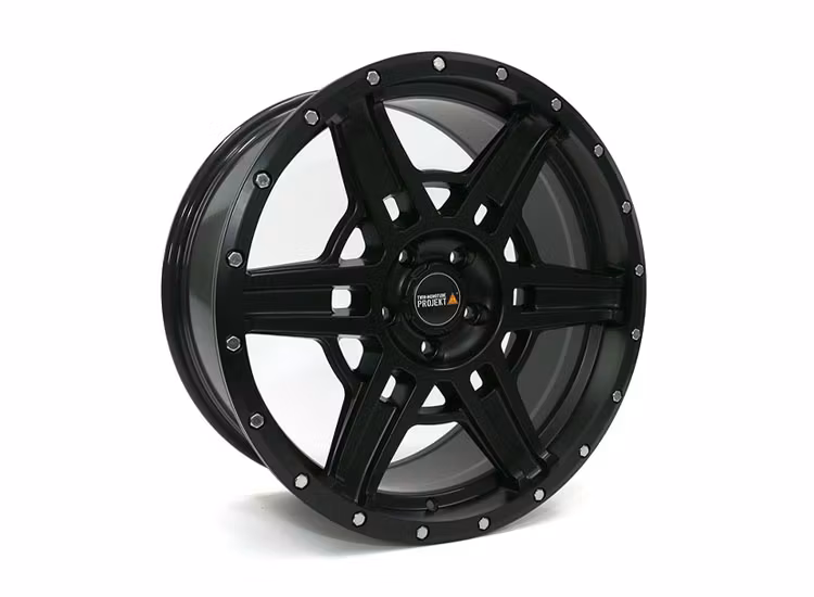 Twin Monotube Projekt Satinsvart AT5 9X20 ET43 VW T5 / T6 / T6.1