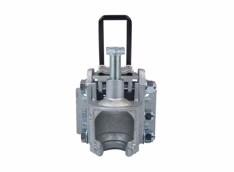 Skruvfäste med tilt för 50mm dragkrokar