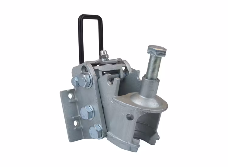 Skruvfäste med tilt för 50mm dragkrokar