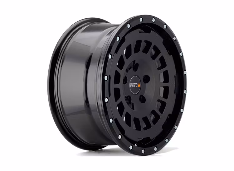 Twin Monotube Projekt Satinblack AT 8X17 ET40 VW T5 / T6 / Amarok