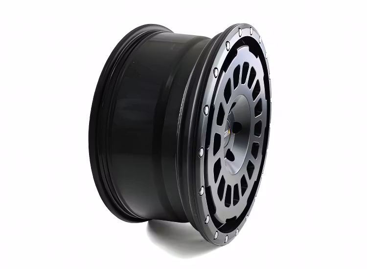 Twin Monotube Projekt Satinsvart AT 8X18 ET45 VW T5 / T6 / T6.1 / Amarok