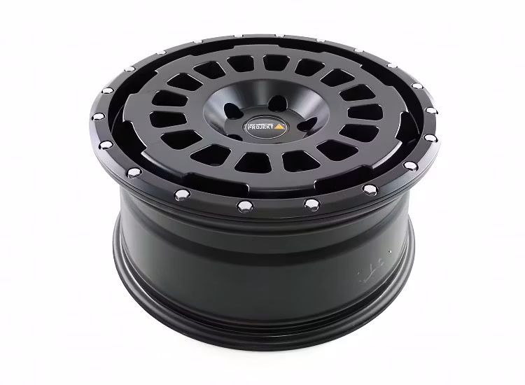 Twin Monotube Projekt Satinsvart AT 8X18 ET45 VW T5 / T6 / T6.1 / Amarok