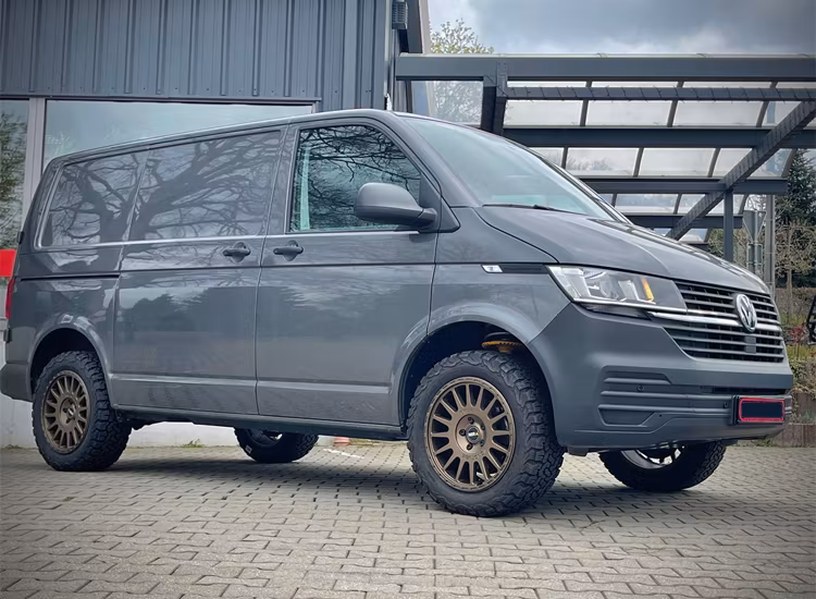 Twin Monotube Projekt Sand AT2 8X18 ET45 VW T5 / T6 / T6.1 / Crafter