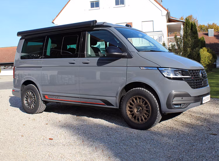 Twin Monotube Projekt Sand AT2 8X18 ET45 VW T5 / T6 / T6.1 / Crafter