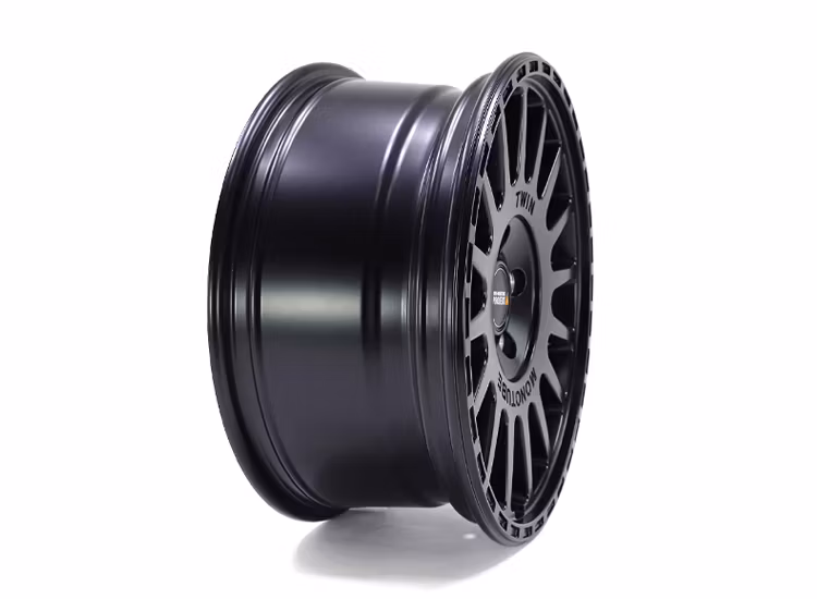 Twin Monotube Projekt Satinsvart AT2 8X18 ET45 VW T5 / T6 / T6.1 / Crafter