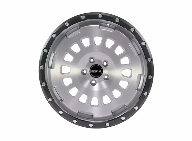 Twin Monotube Projekt Borstad silver AT20 9X20 ET45 VW T5 / T6 / T6.1 / Amarok