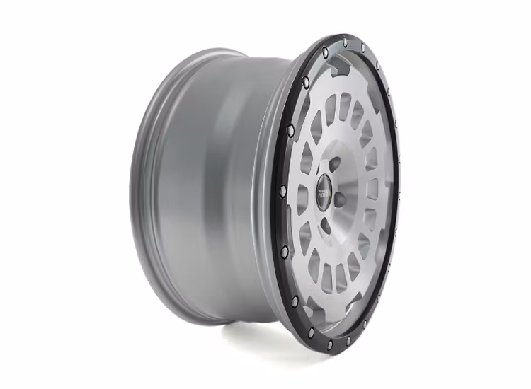 Twin Monotube Projekt Borstad silver AT20 9X20 ET45 VW T5 / T6 / T6.1 / Amarok