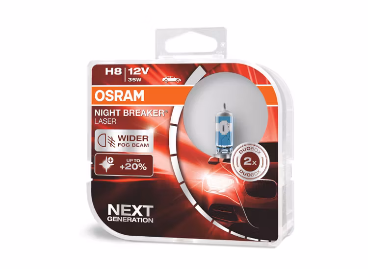 Strålkastarlampa Osram night breaker® laser
