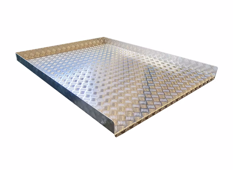 Överdel i durkaluminium till lastsläde 1180mm