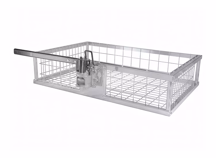 Lastkorg 890x585x200 förzinkad med tiltbart snabbfäste