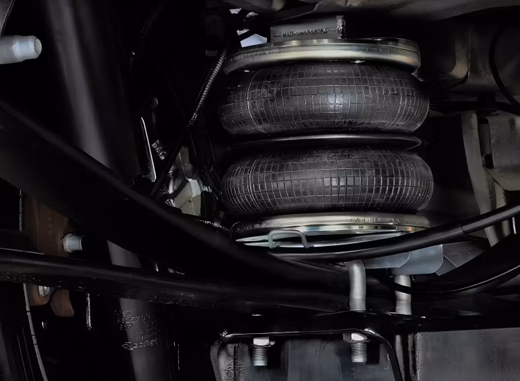 Luftfjädring inkl. kompressor AL-KO chassi 90mm G-Axel 2007+