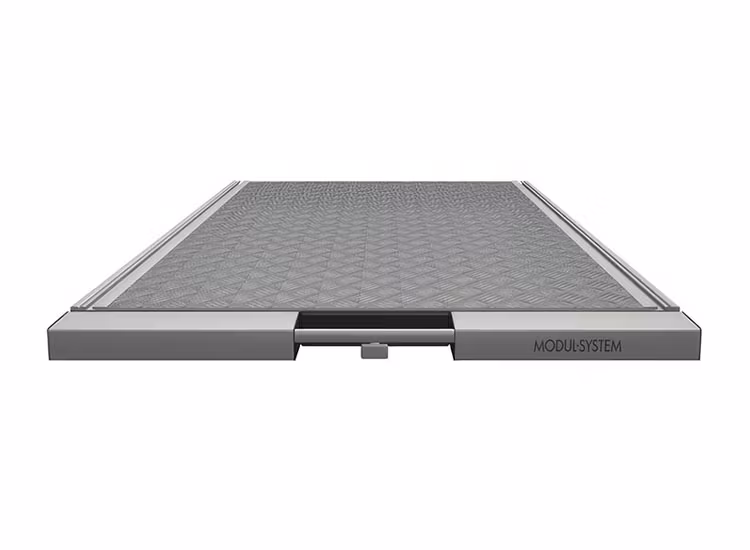Lastsläde Modul-System med integrerade T-spår 1050x1404mm