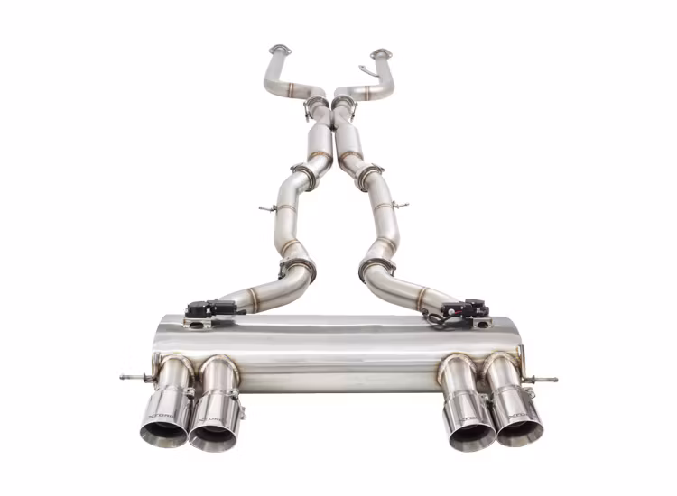XFORCE 3 tum Twin Cat-Back System med Varex ljuddämpare BMW M3 G80 Competition 2020+