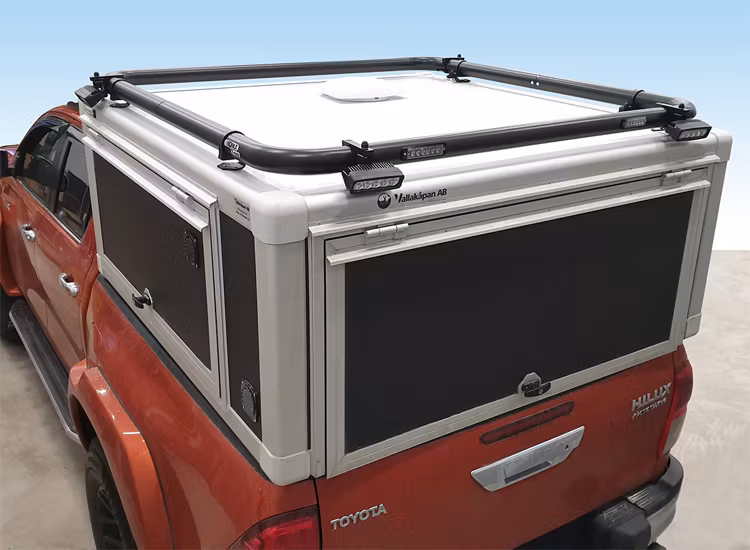 T-Rack MAXI rund takbåge VW Amarok 11+ WT-Metall modul