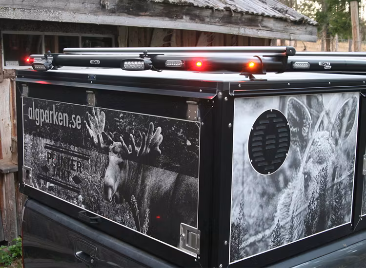 T-Rack MAXI rund takbåge VW Amarok 11+ WT-Metall modul