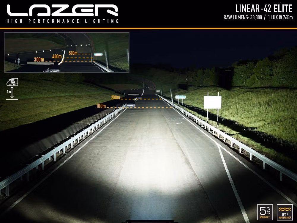 Lazer Linear-42 Elite LED ramp