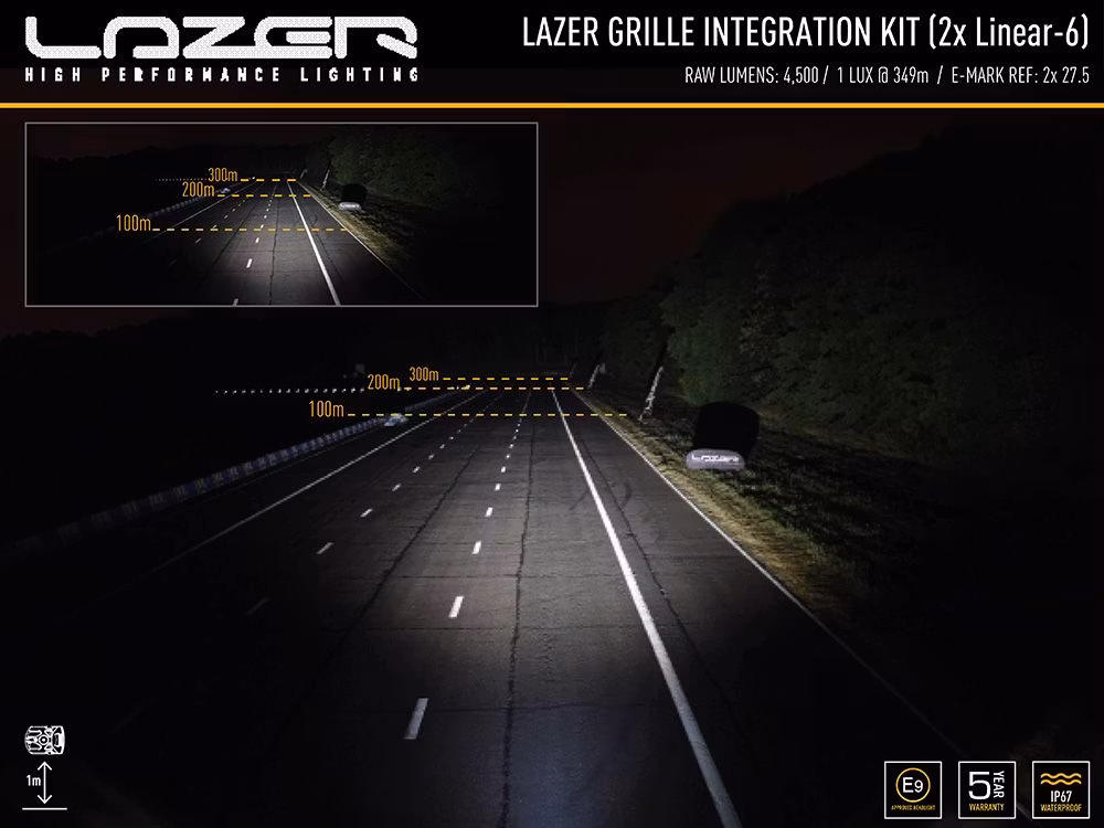 Extraljuskit Lazer Linear-6 VW ID Buzz 2022+