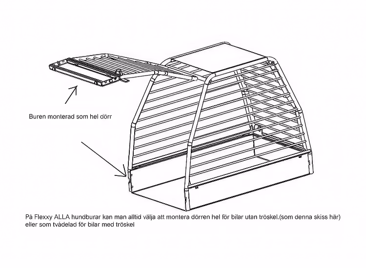 Hundbur Flexxy XSmall