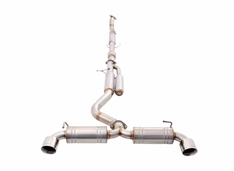 XFORCE 3 tum Rostfritt 304 Cat-Back System Toyota Yaris GR 2021+