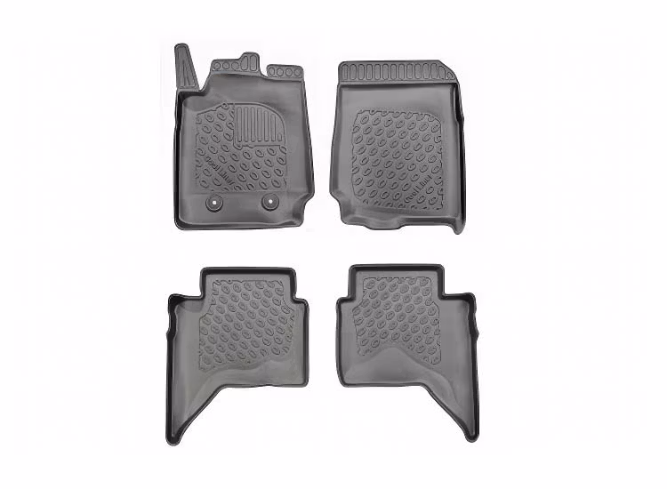 Kupémattor komplett set med hög kant Ford Ranger 2012-2020