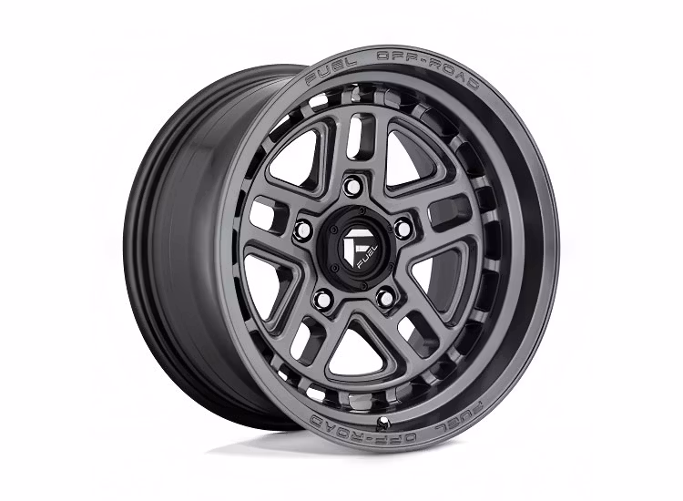 Fuel Off-Road Nitro Gray 17X9 5/127 ET-12 Jeep Gladiator / Jeep Wrangler