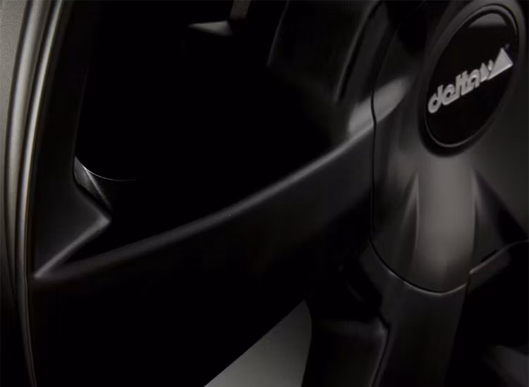 Delta fälgpaket WP Mattsvart 17" ET35 6/114.3