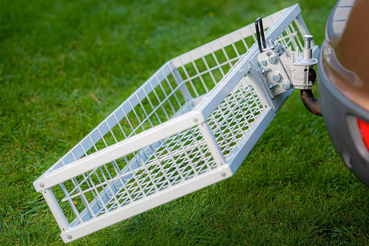 Lastkorg lackerad grå utan fäste