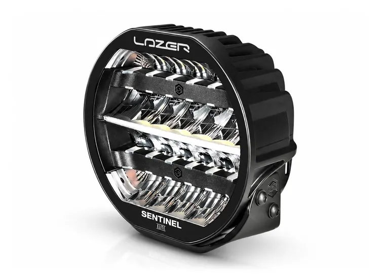 Lazer Sentinel Elite Gen2 9 tum svart – sned vy
