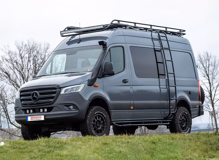 Snorkel EC godkänd Mercedes Sprinter W907 / 910 2018+