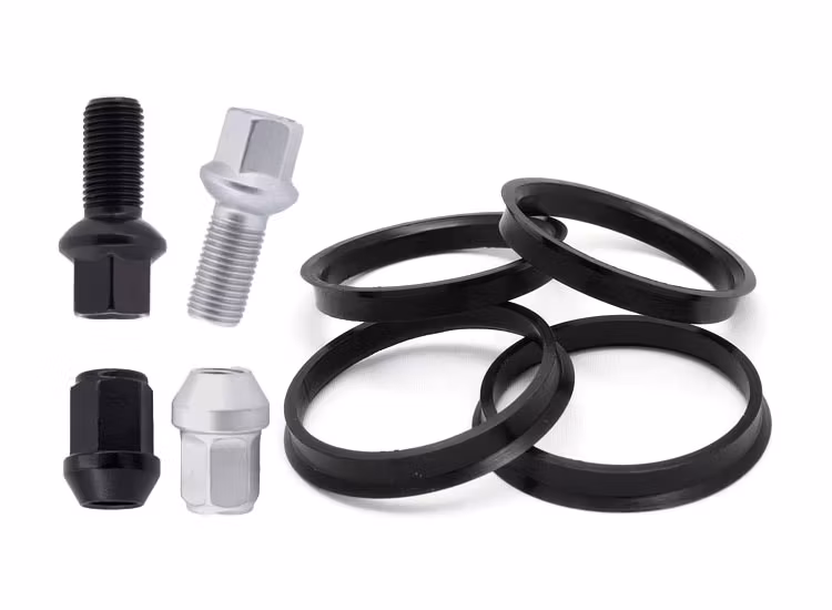 Monteringskit hjulbult / mutter och centrumringar