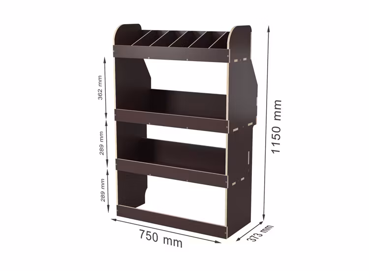 Standard hylla Vanerex BPPC-750