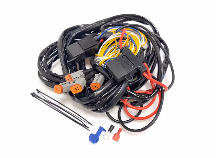 Extraljuskablage för 4st extraljus med DT-4 kontakt