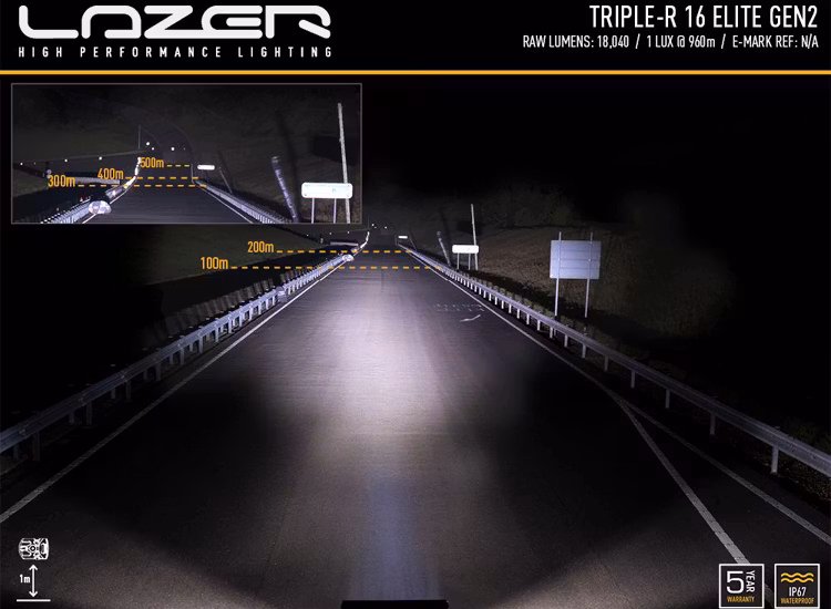 Lazer Triple-R 16 Elite 30 tum kit Ford ranger raptor 2023+