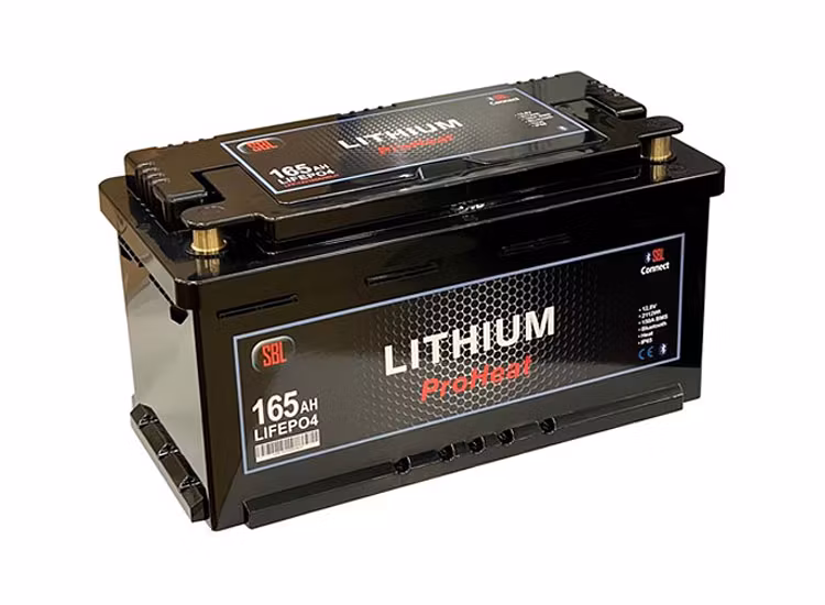 Off-Grid paket medium 165Ah lithium / 135W flexpanel / 40A DC-DC 12V