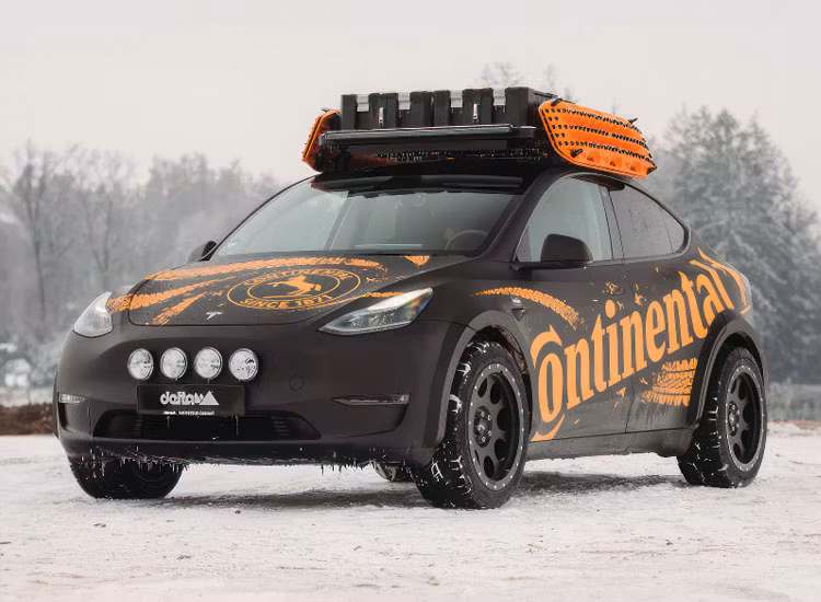 Höjningssats Delta 4X4 35mm Tesla model 3 / Model Y 2017+