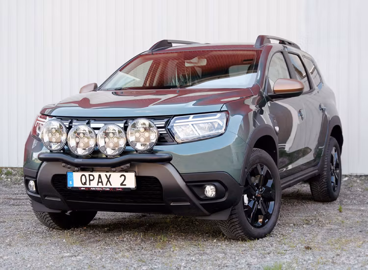 Q-light extraljusbåge Dacia Duster 2022+
