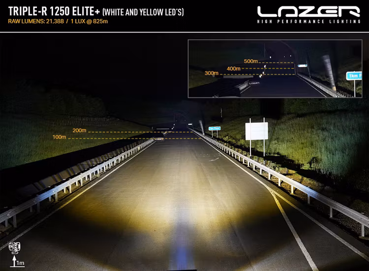 Lazer Triple-R 1250 Elite+ LED-ljusramp