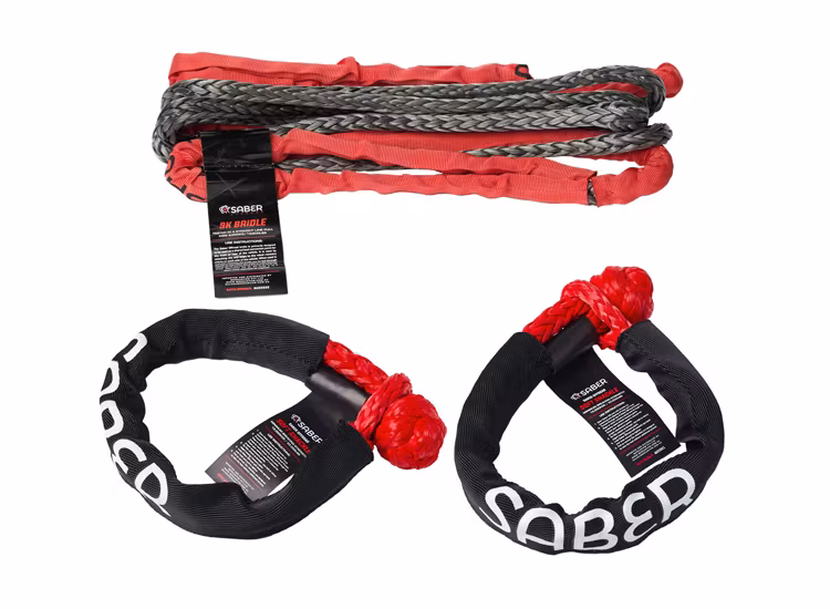 SABER 10mm SaberPro bridle & twin 15K soft shackle kit
