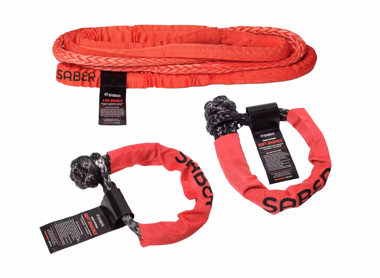 10mm SaberPro Stropp & Dubbla 15K Mjuka Schaklar Kit