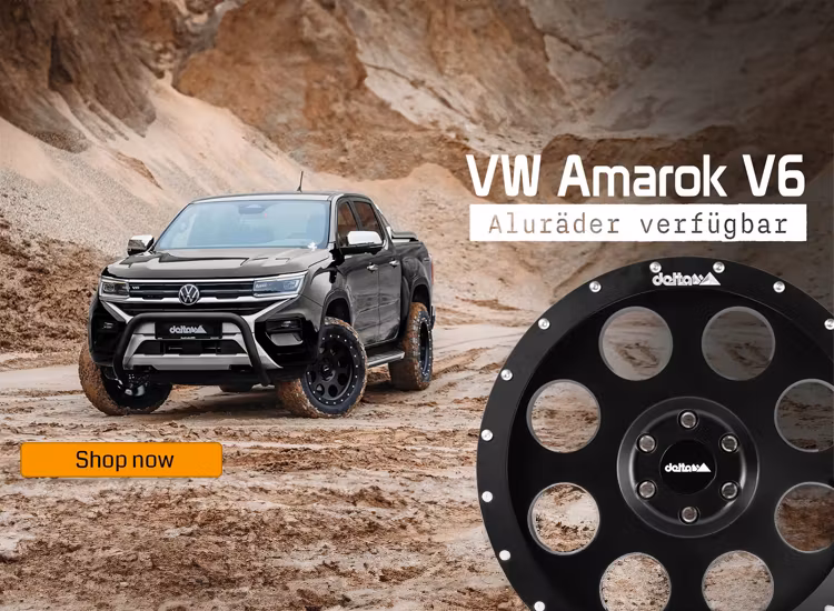 Delta Klassik B 20 tum 6/139,7 ET21 VW Amarok / Ford Ranger 2023+