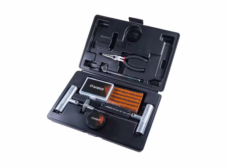 Saber däcksäkerhetspaket - Däckluftare & Reparationssats